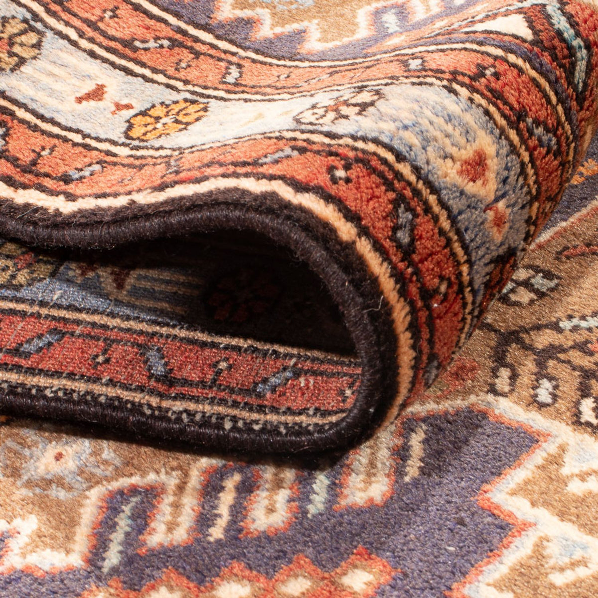 Alfombra de pasillo Alfombra persa - Nómada - 395 x 92 cm - multicolor