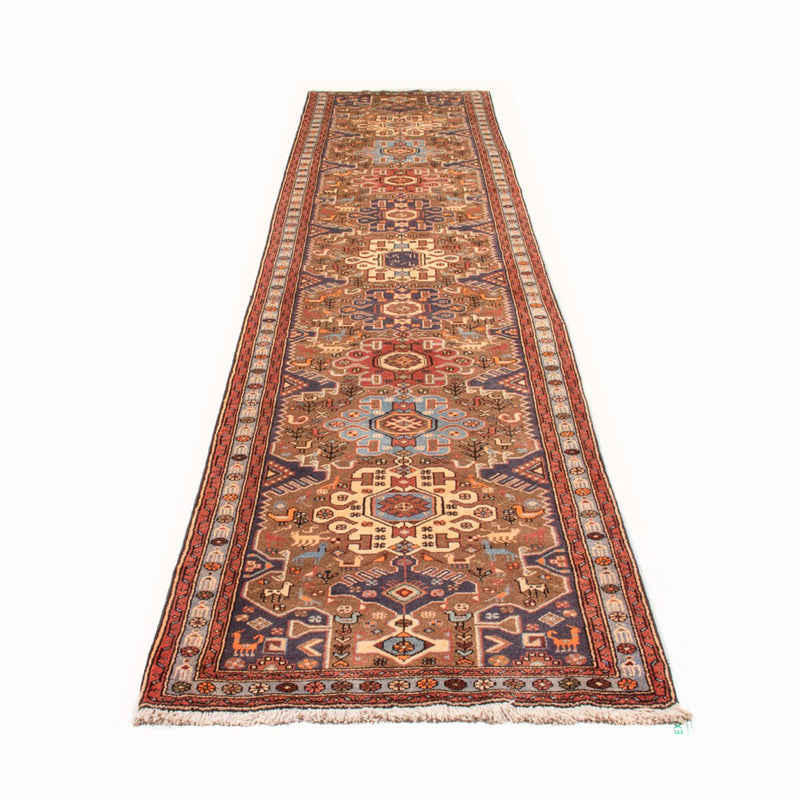 Alfombra de pasillo Alfombra persa - Nómada - 395 x 92 cm - multicolor
