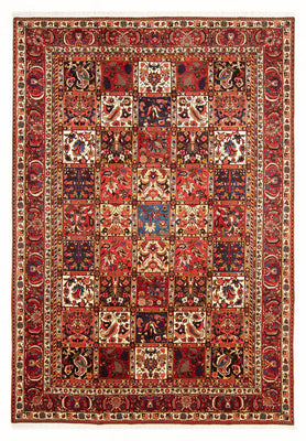 Alfombra persa - Nómada - 314 x 210 cm - rojo oscuro
