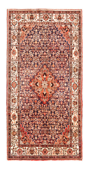 Alfombra persa - Nómada - 322 x 163 cm - azul oscuro