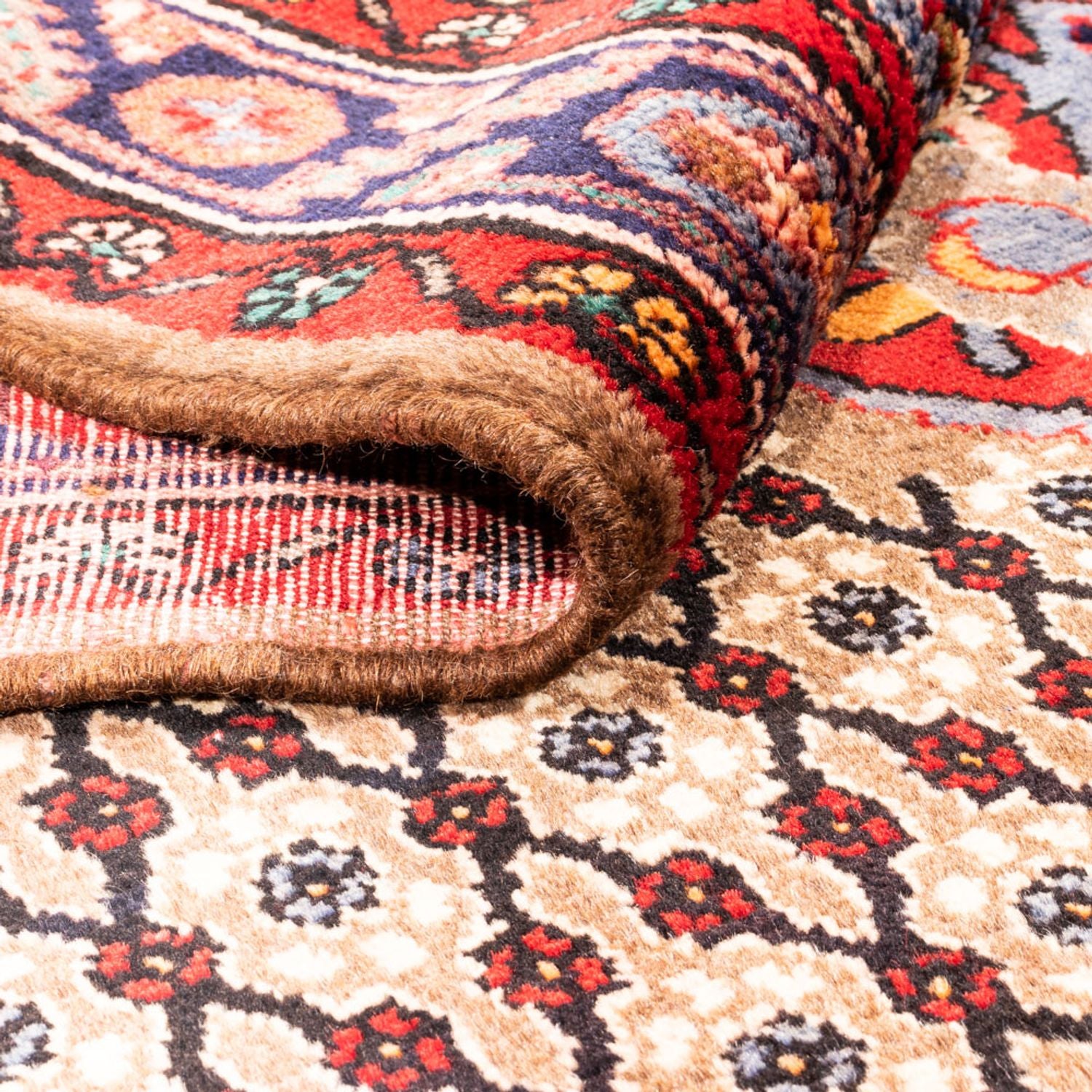Alfombra persa - Nómada - 290 x 155 cm - rojo