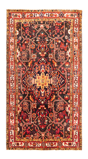 Alfombra persa - Nómada - 295 x 158 cm - azul oscuro