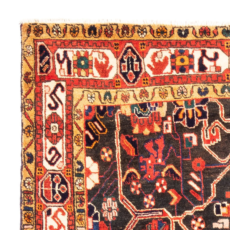 Alfombra persa - Nómada - 295 x 158 cm - azul oscuro