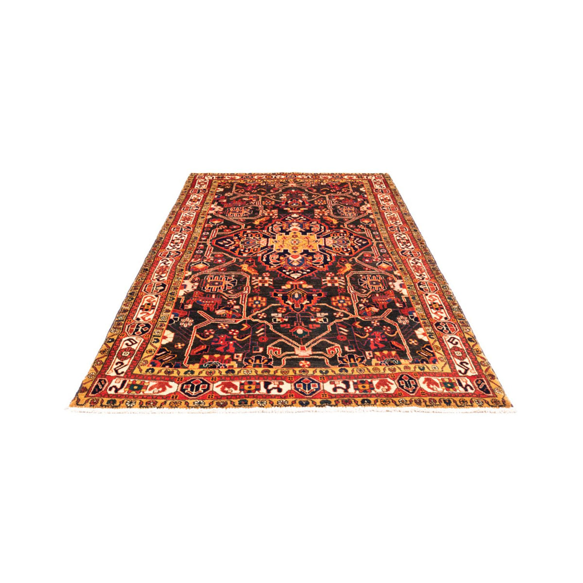 Alfombra persa - Nómada - 295 x 158 cm - azul oscuro