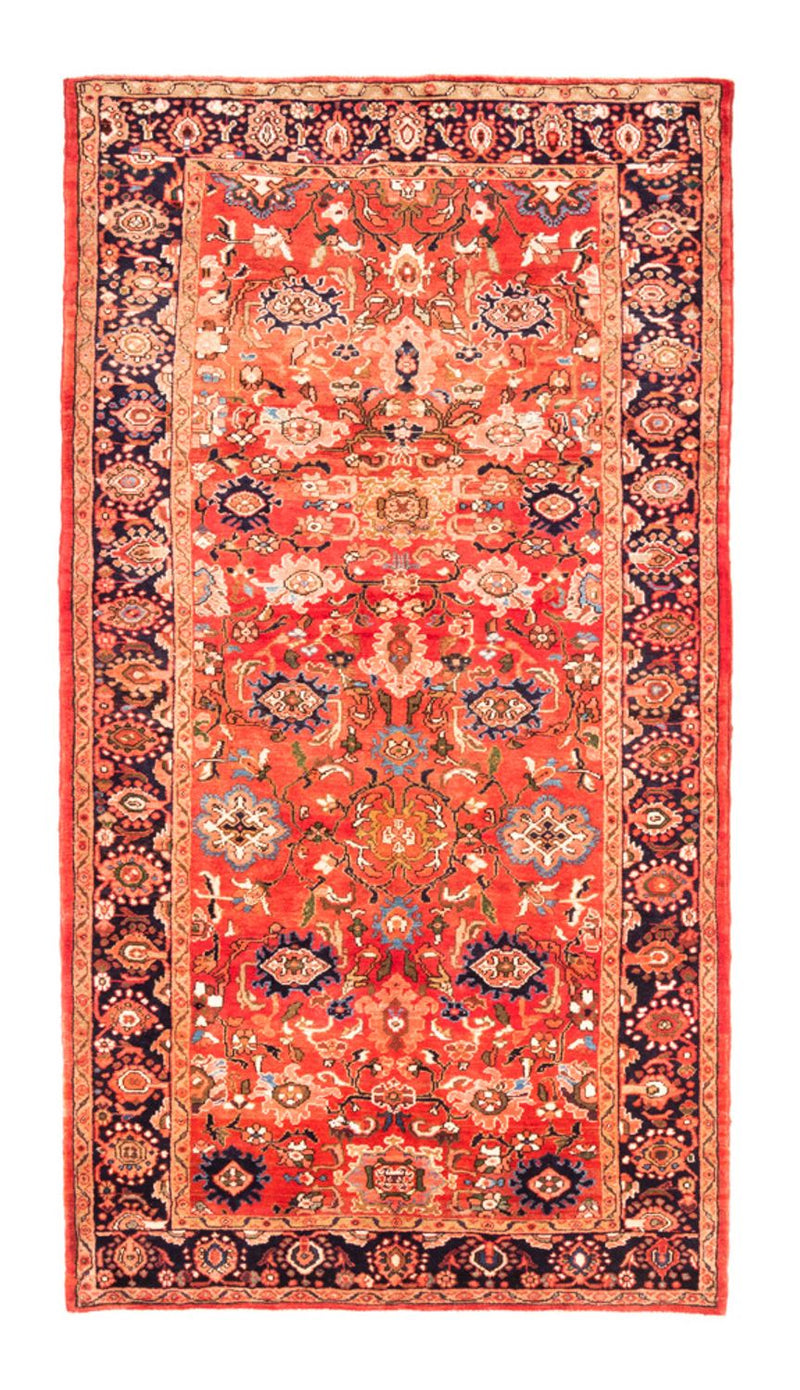 Alfombra persa - Nómada - 278 x 150 cm - rojo