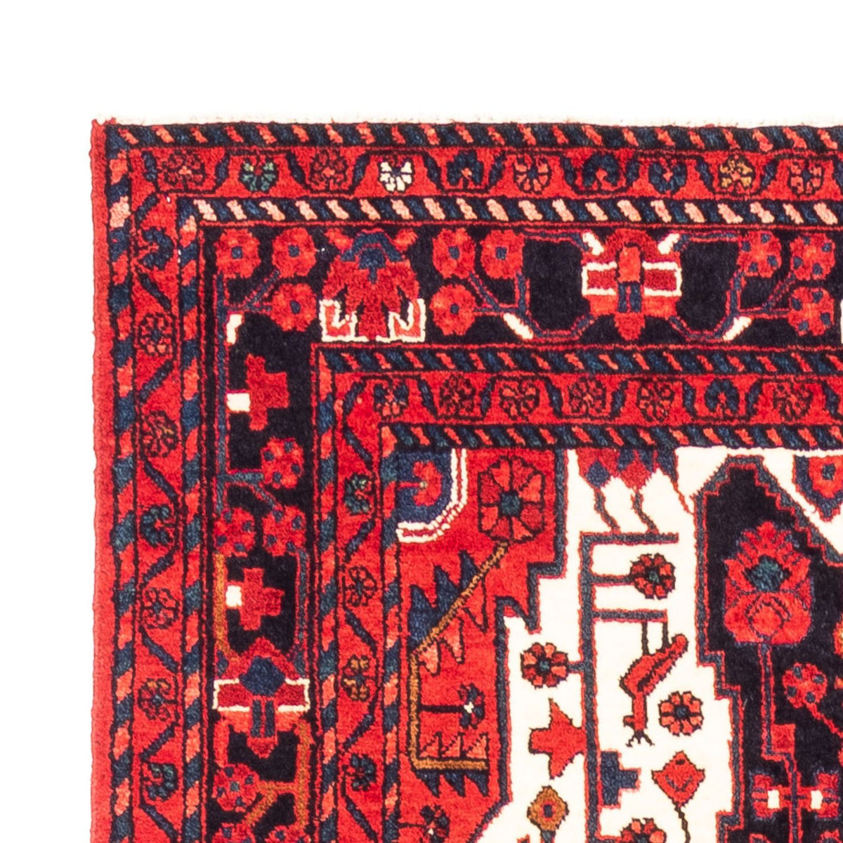 Alfombra persa - Nómada - 310 x 154 cm - azul oscuro