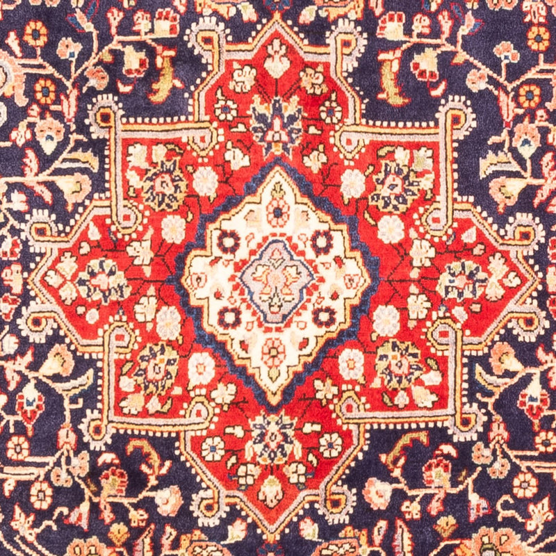 Alfombra persa - Nómada - 282 x 156 cm - azul oscuro