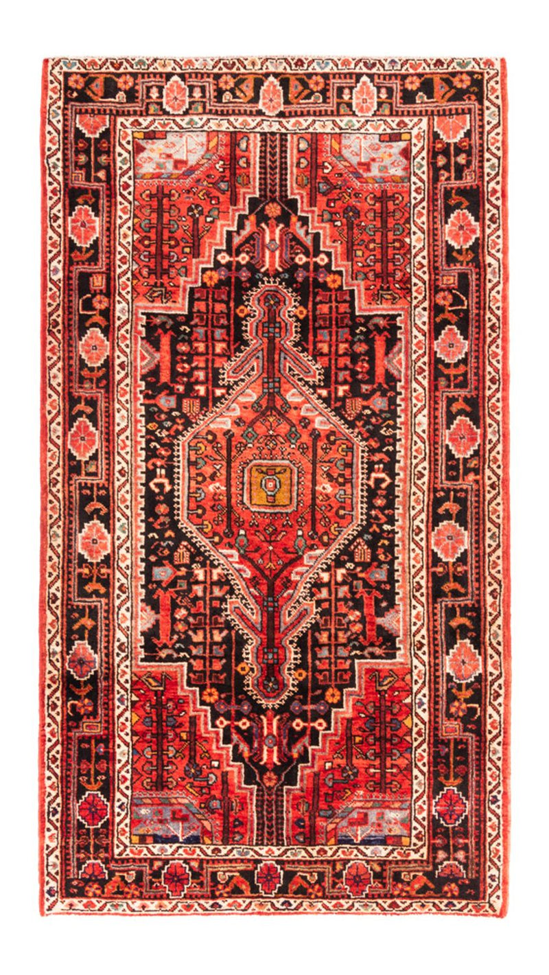Alfombra persa - Nómada - 266 x 174 cm - azul oscuro