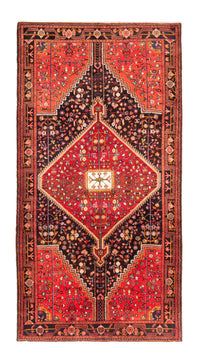 Alfombra persa - Nómada - 295 x 150 cm - azul oscuro