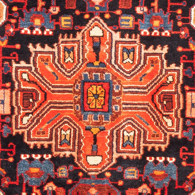 Alfombra de pasillo Alfombra persa - Nómada - 295 x 140 cm - azul oscuro