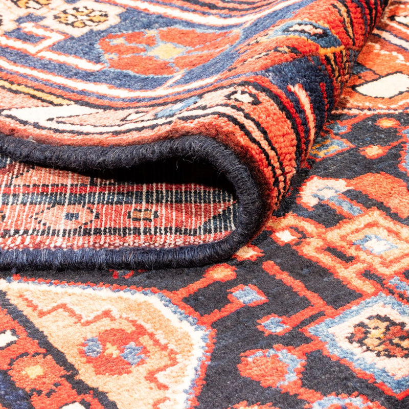 Alfombra de pasillo Alfombra persa - Nómada - 295 x 140 cm - azul oscuro