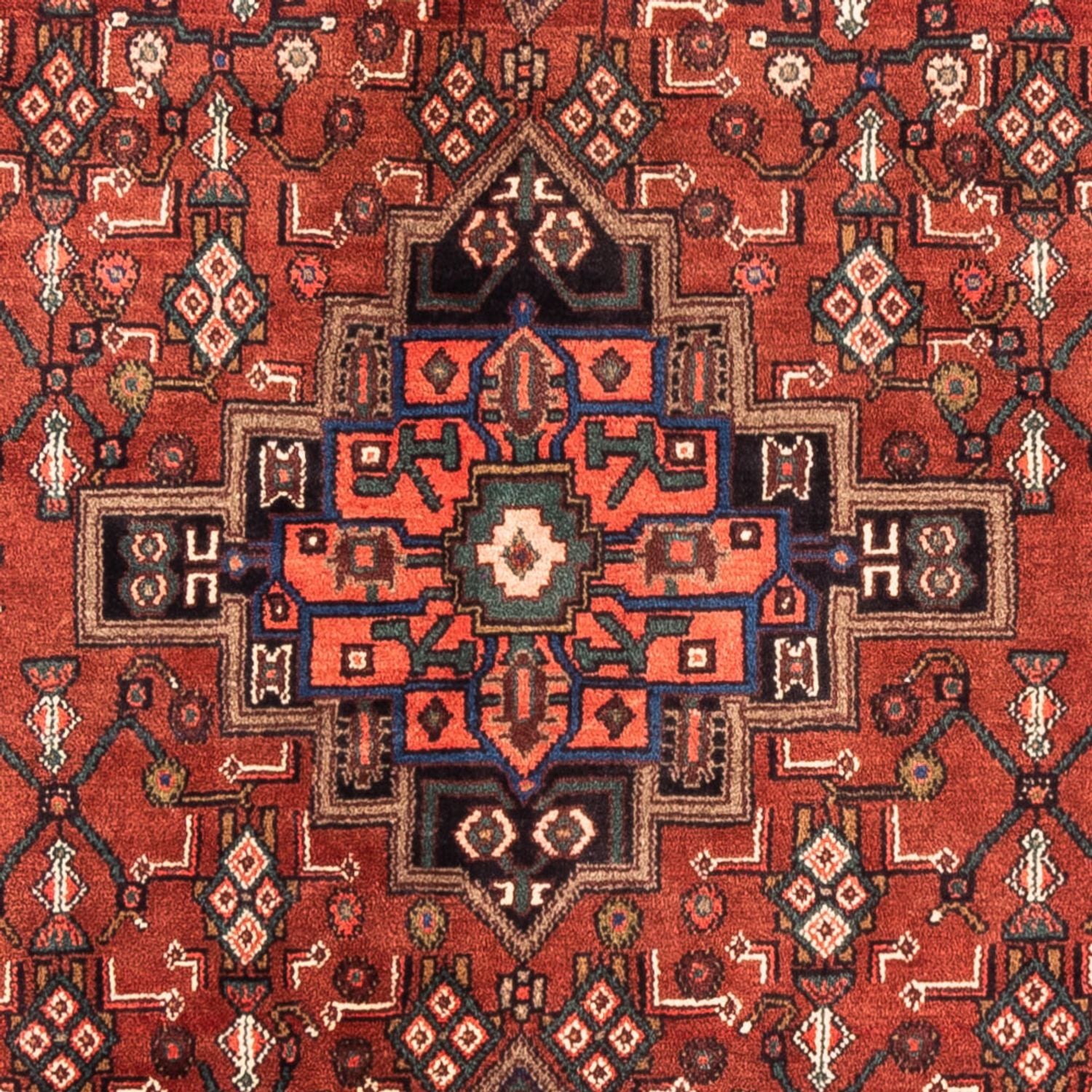 Alfombra persa - Nómada - 270 x 160 cm - rojo