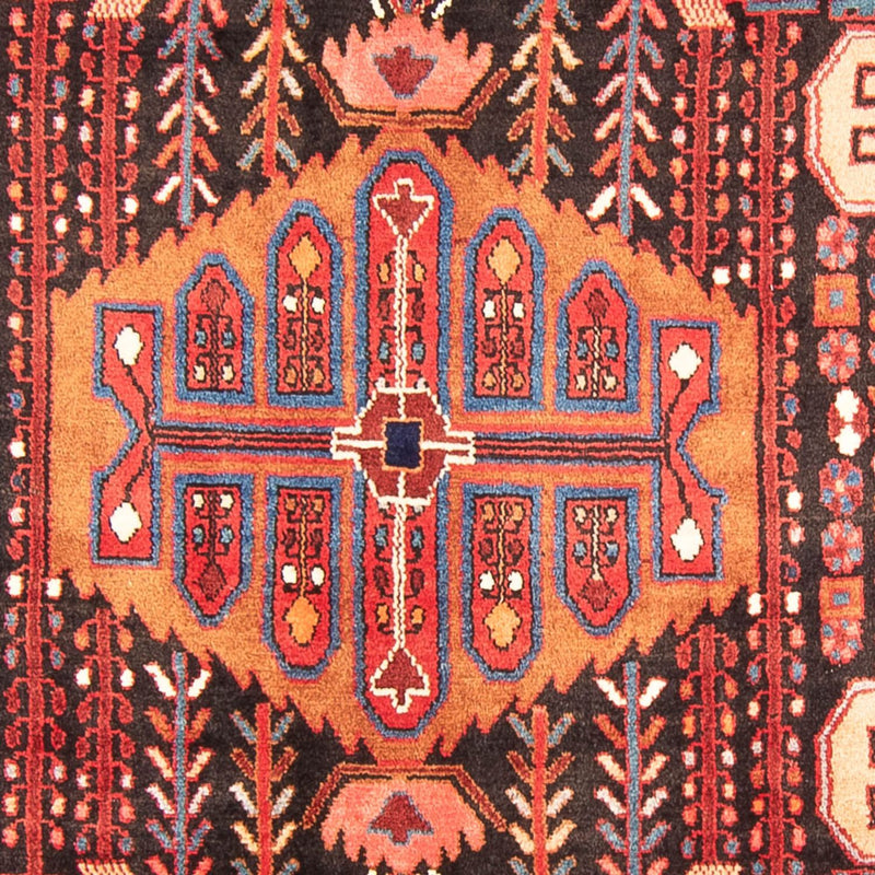 Alfombra persa - Nómada - 280 x 150 cm - azul oscuro
