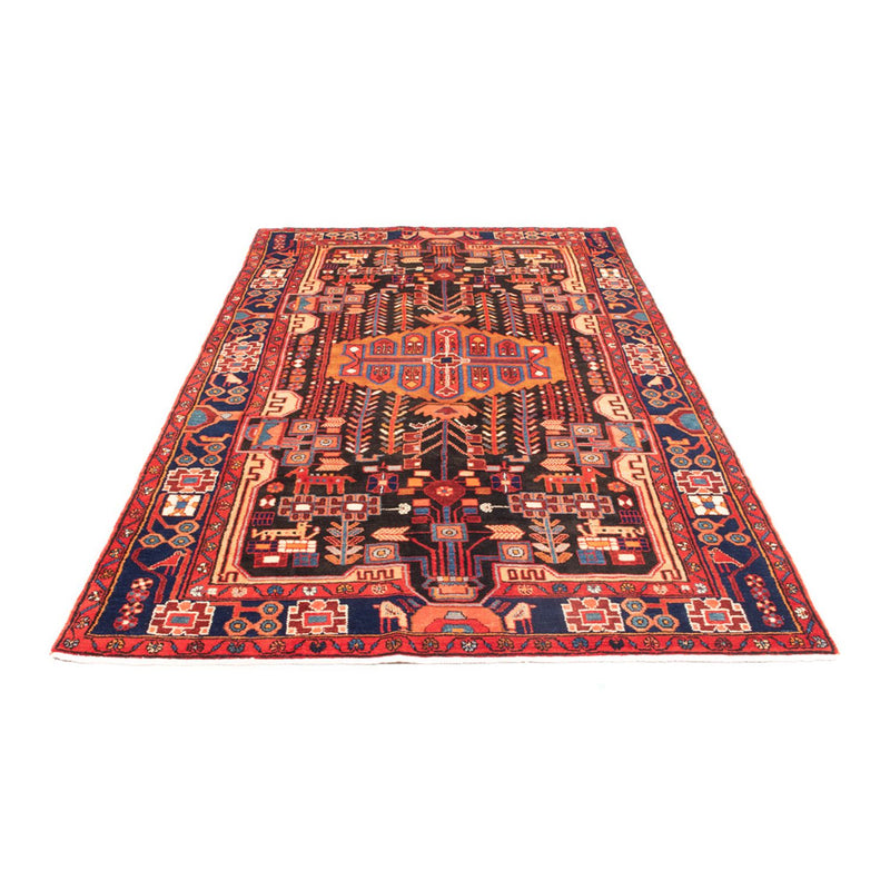 Alfombra persa - Nómada - 280 x 150 cm - azul oscuro