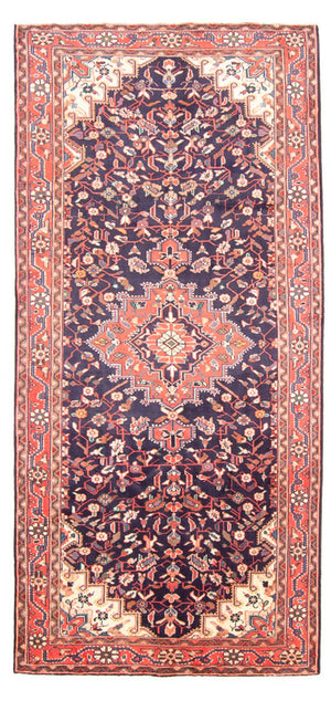 Alfombra persa - Nómada - 310 x 150 cm - azul oscuro