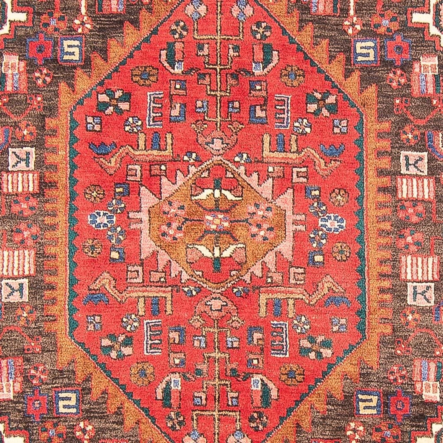 Alfombra persa - Nómada - 280 x 150 cm - azul oscuro