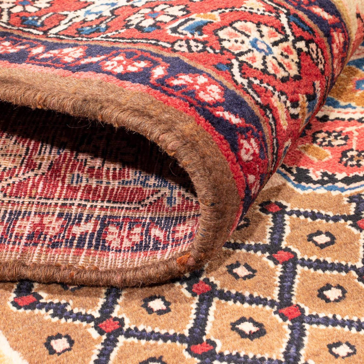 Alfombra persa - Nómada - 285 x 150 cm - multicolor
