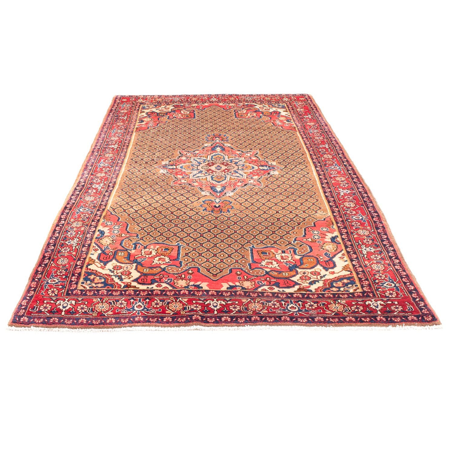 Alfombra persa - Nómada - 285 x 150 cm - multicolor