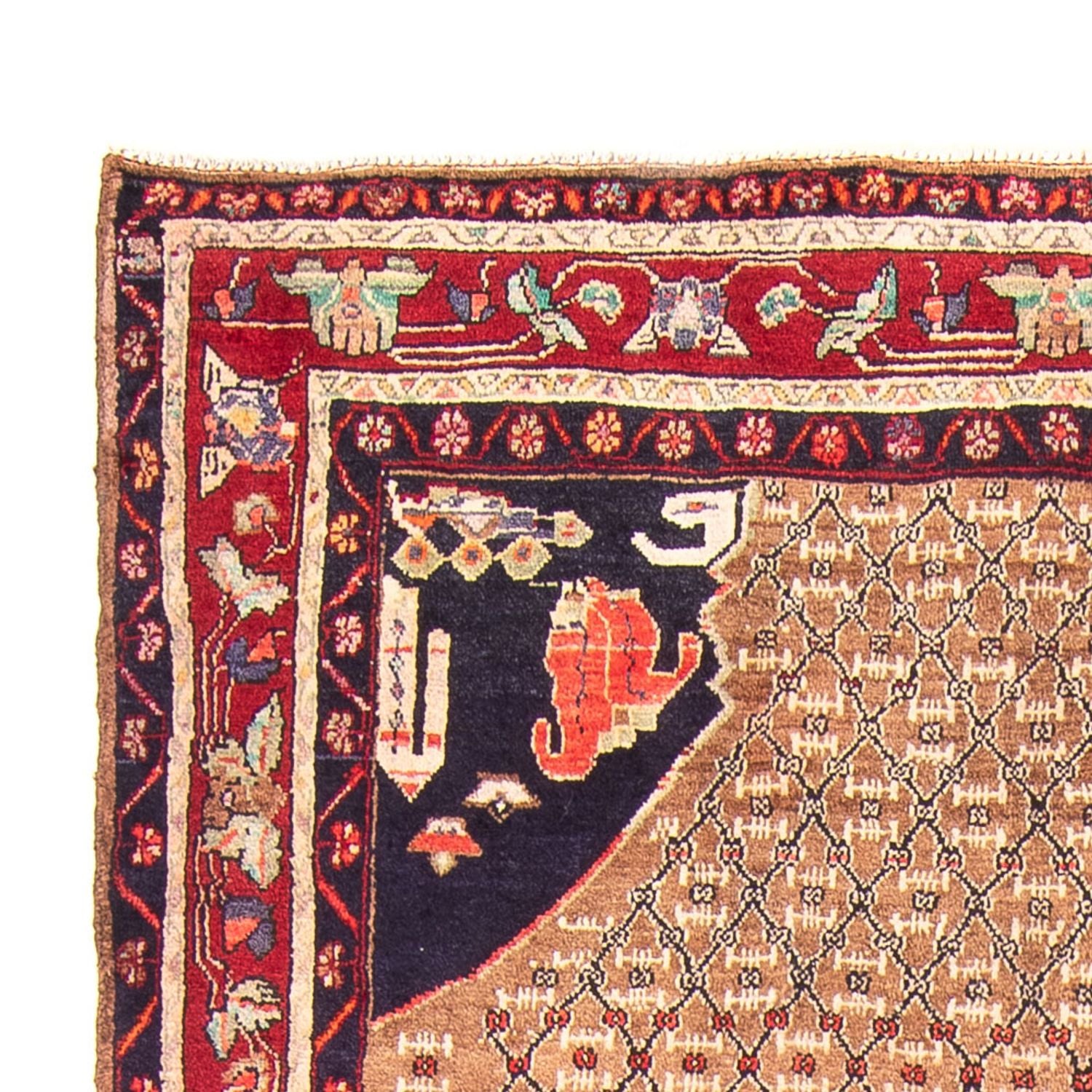Alfombra persa - Nómada - 310 x 160 cm - multicolor