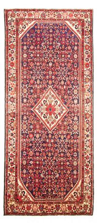 Alfombra persa - Nómada - 330 x 153 cm - azul oscuro