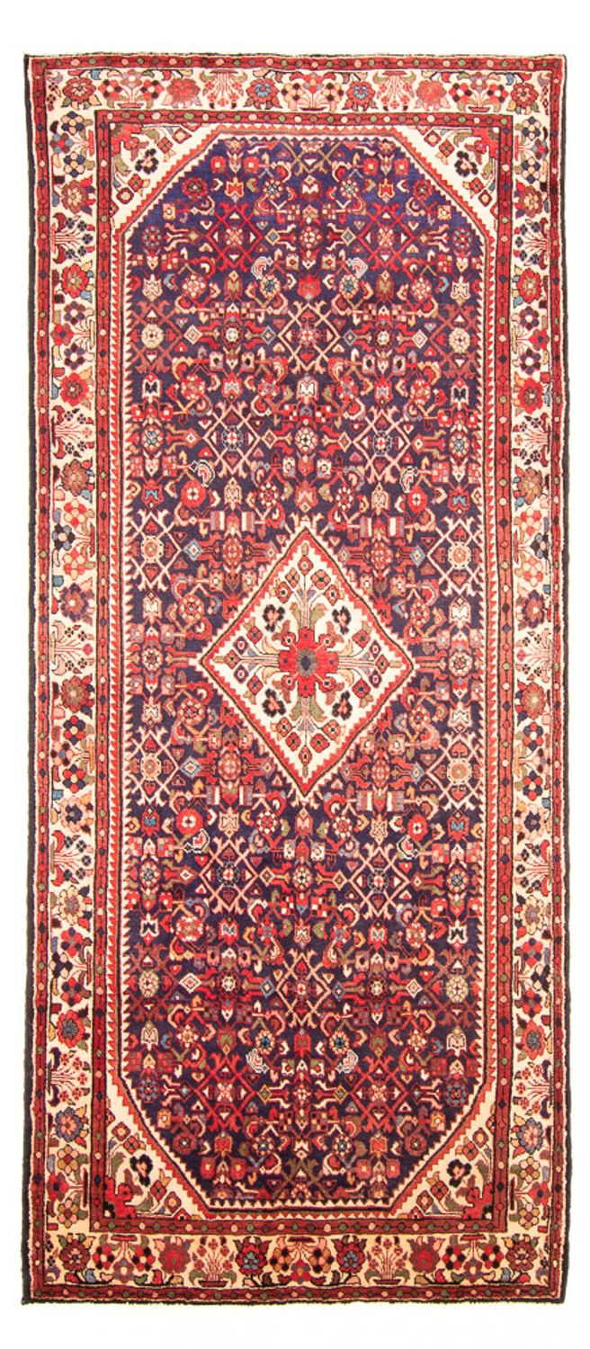 Alfombra persa - Nómada - 330 x 153 cm - azul oscuro