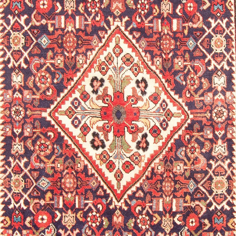 Alfombra persa - Nómada - 330 x 153 cm - azul oscuro