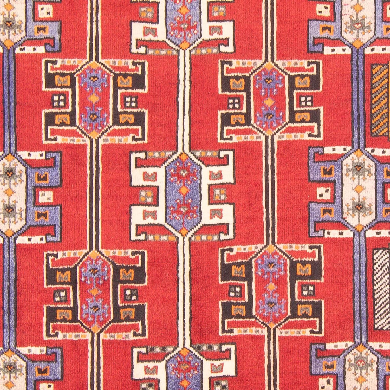 Alfombra de pasillo Alfombra persa - Nómada - 277 x 145 cm - rojo