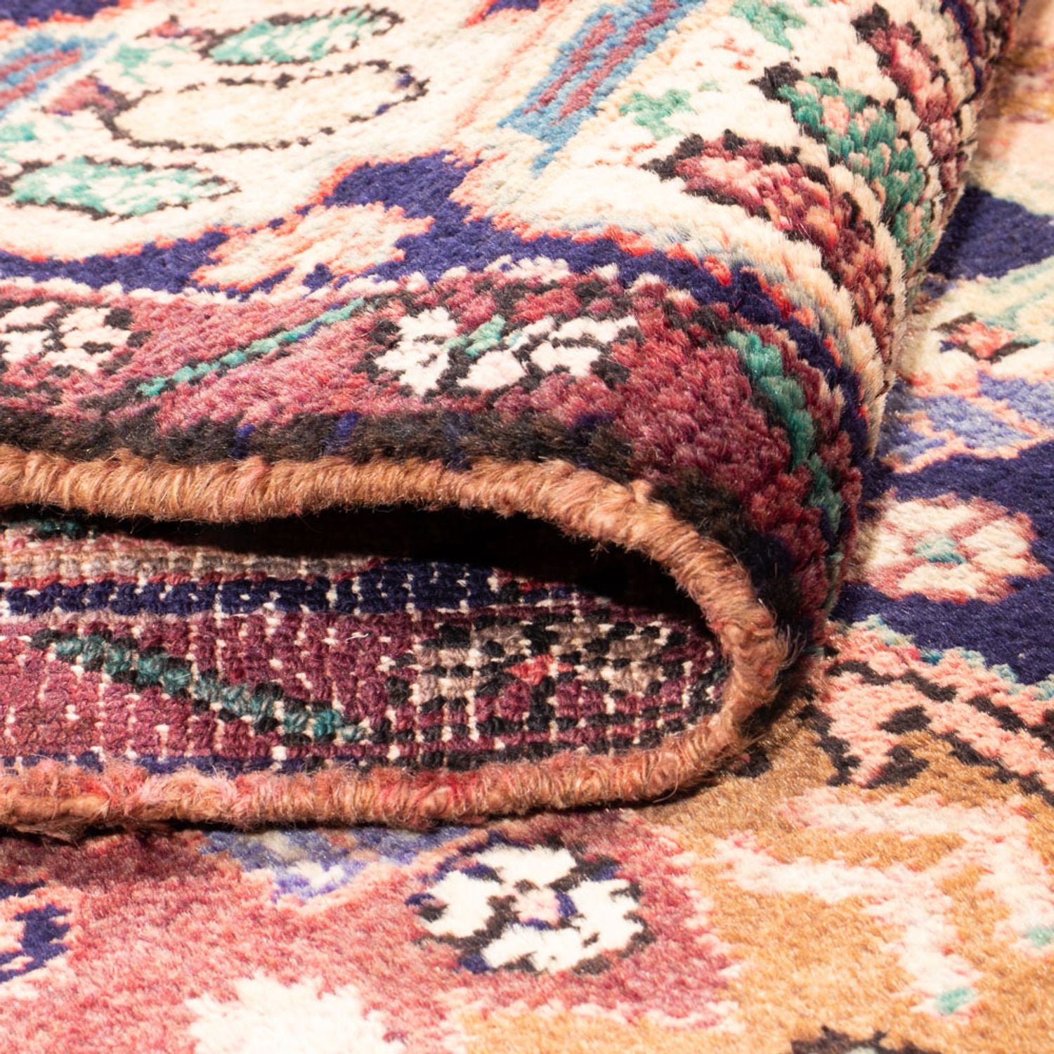 Alfombra persa - Nómada - 295 x 160 cm - multicolor