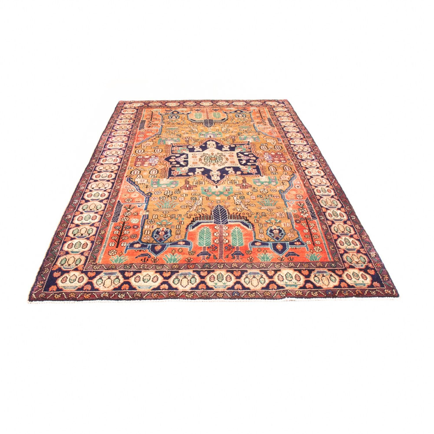 Alfombra persa - Nómada - 295 x 160 cm - multicolor