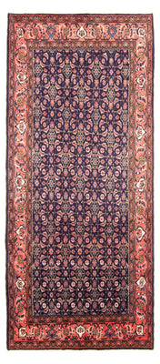 Alfombra de pasillo Alfombra persa - Nómada - 300 x 140 cm - azul oscuro