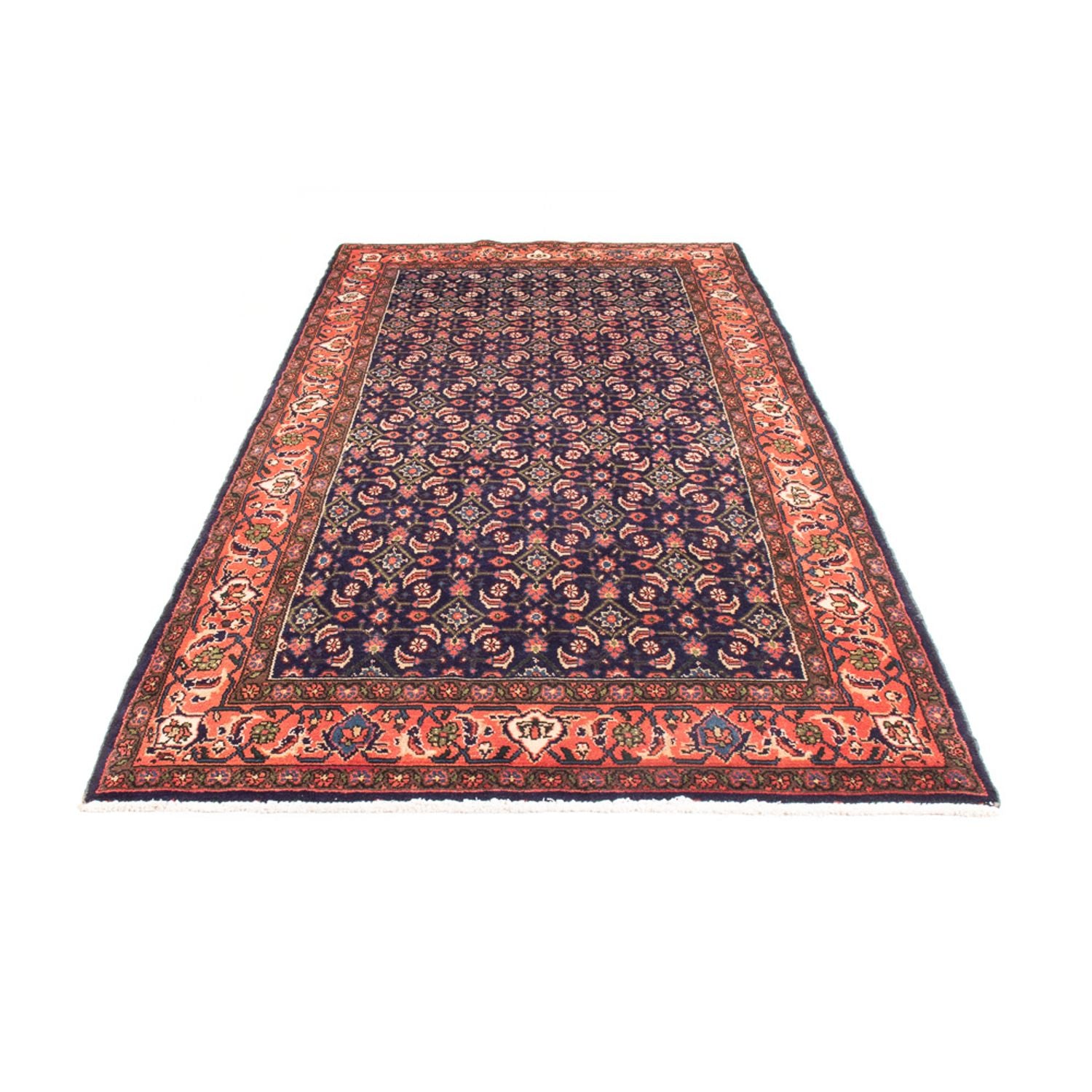 Alfombra de pasillo Alfombra persa - Nómada - 300 x 140 cm - azul oscuro