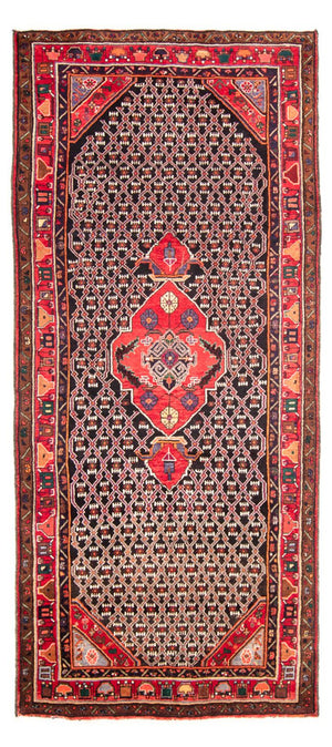 Alfombra persa - Nómada - 313 x 152 cm - azul oscuro