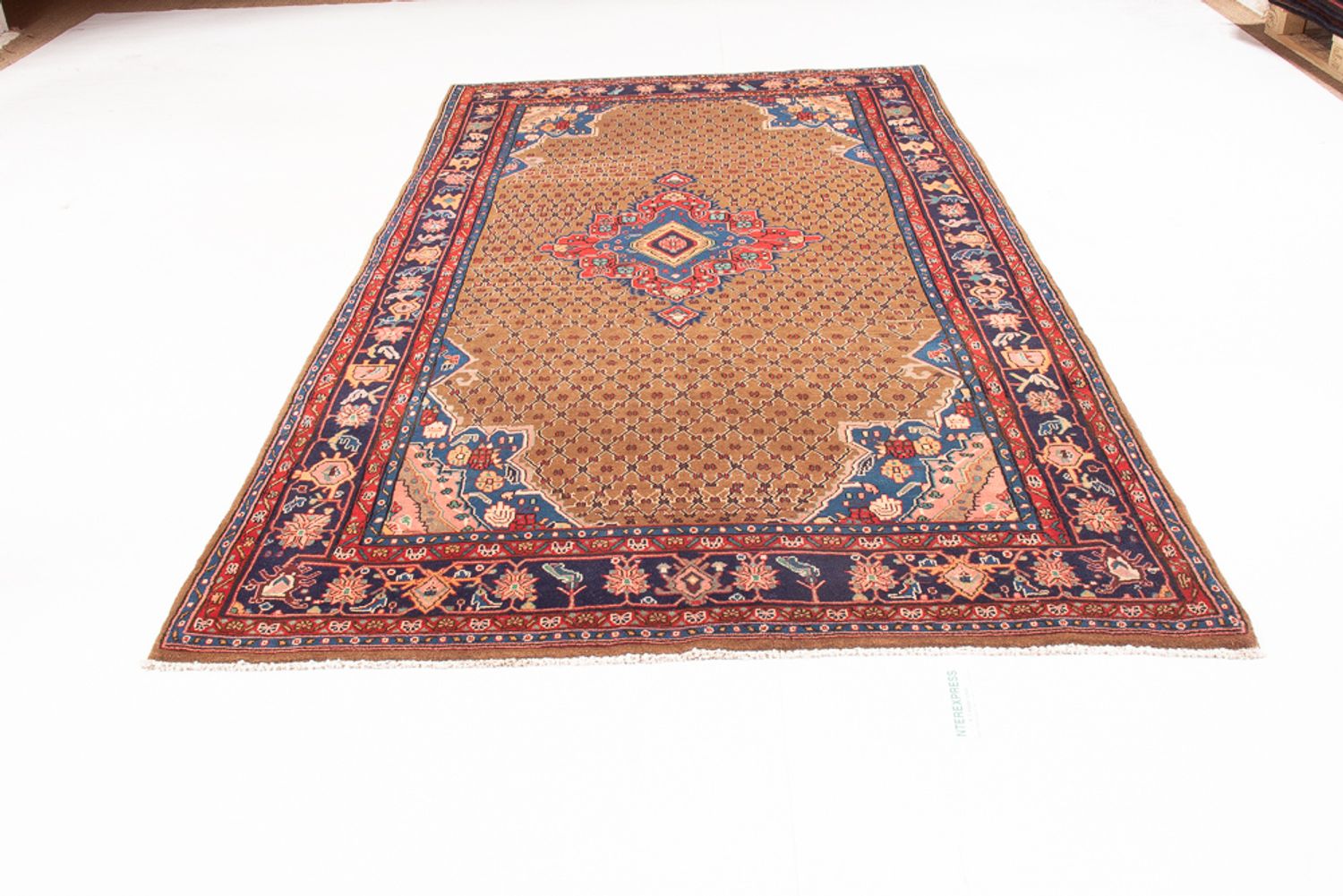 Alfombra persa - Nómada - 307 x 160 cm - multicolor