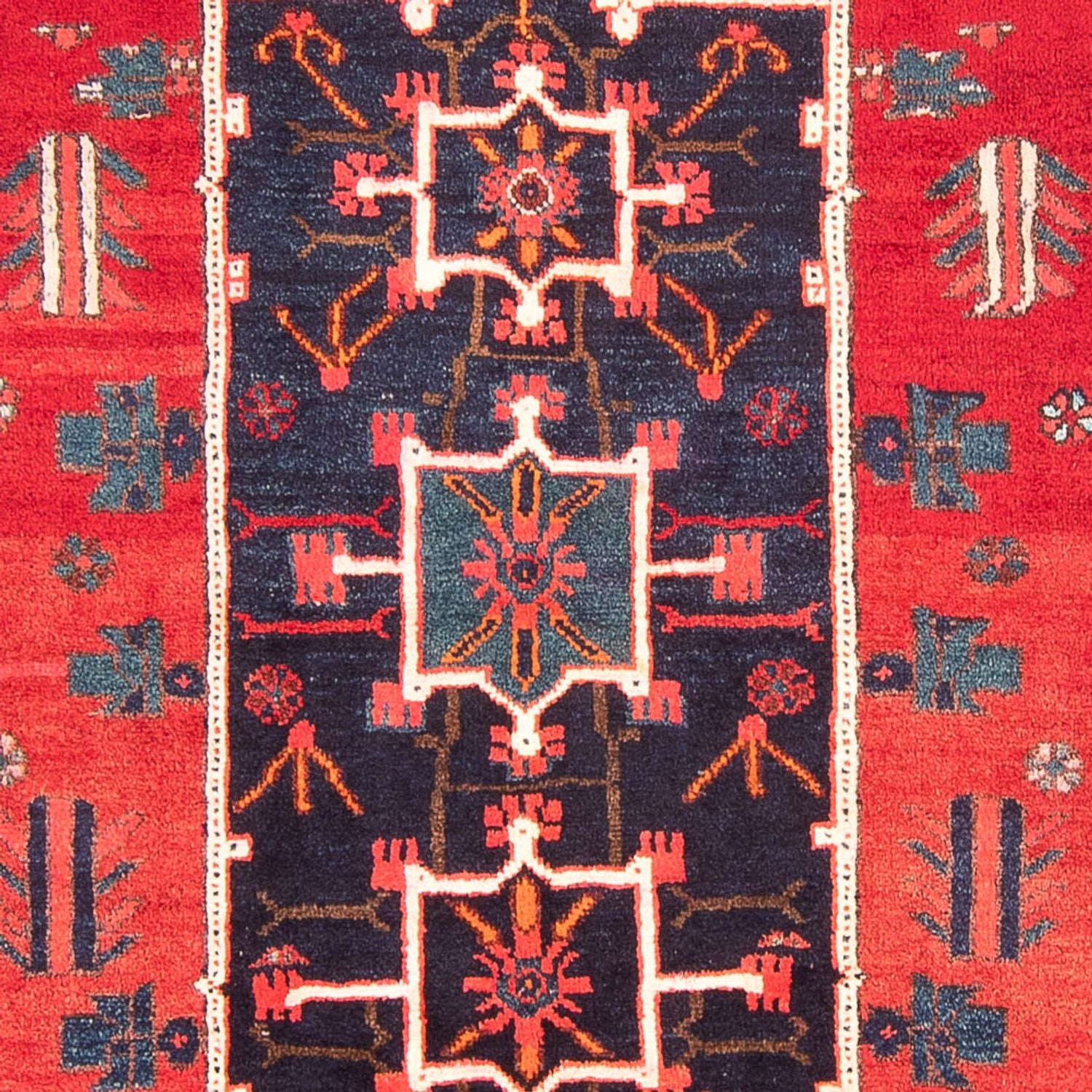 Alfombra persa - Nómada - 310 x 155 cm - rojo