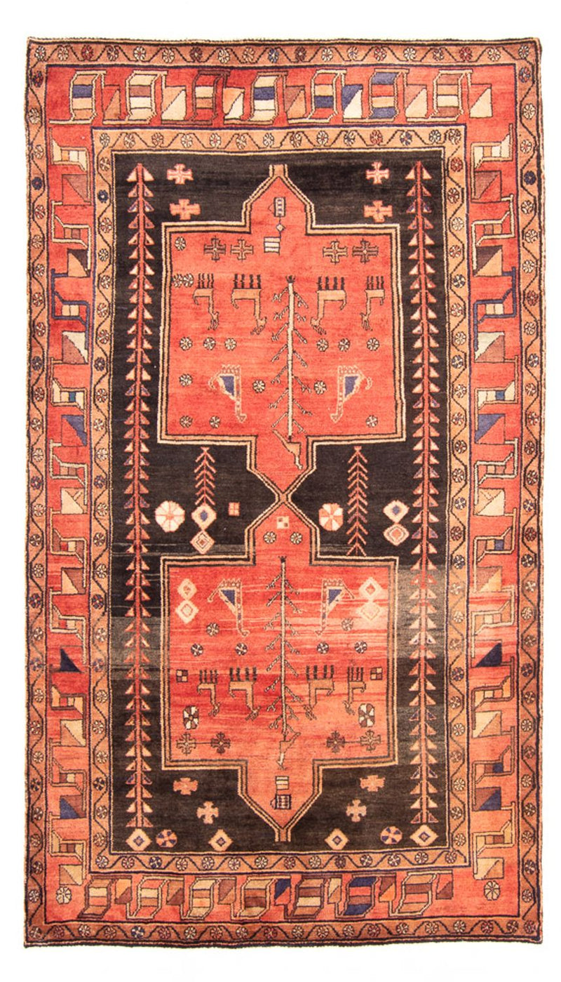 Alfombra persa - Nómada - 284 x 163 cm - naranja