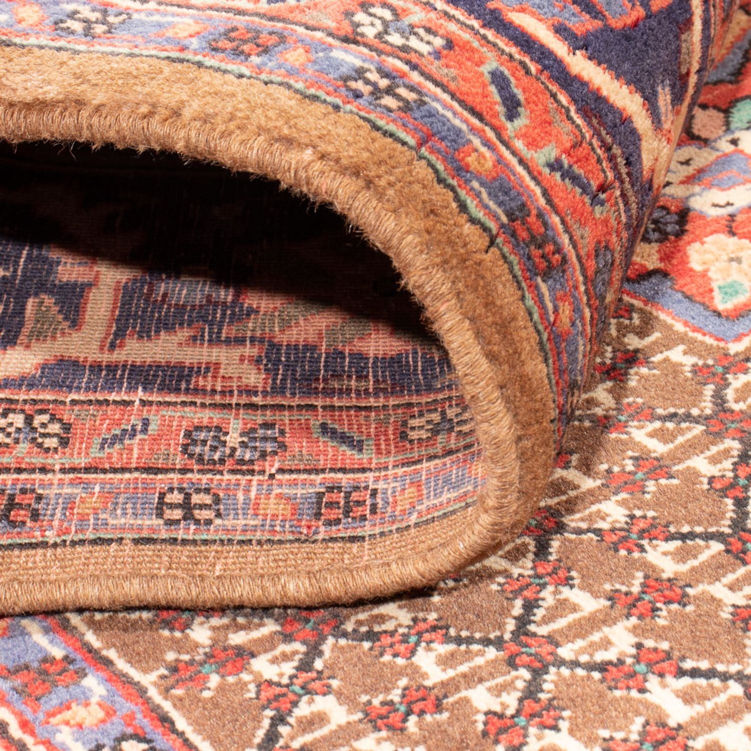 Alfombra persa - Nómada - 295 x 157 cm - multicolor