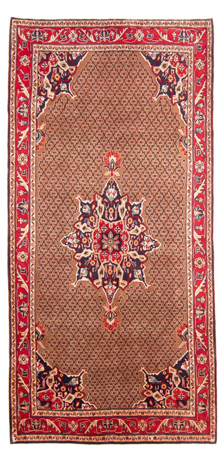 Alfombra persa - Nómada - 300 x 152 cm - marrón