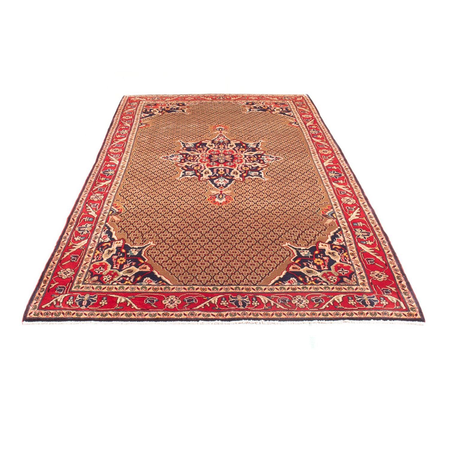 Alfombra persa - Nómada - 300 x 152 cm - marrón