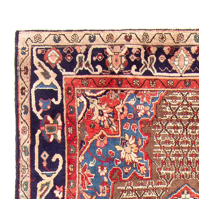 Alfombra persa - Nómada - 298 x 155 cm - azul oscuro