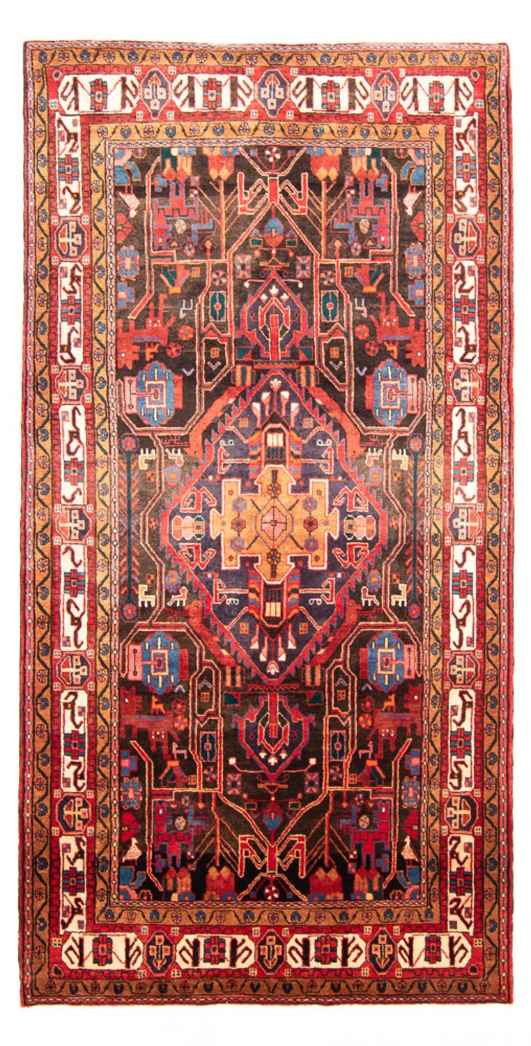 Alfombra persa - Nómada - 310 x 167 cm - azul