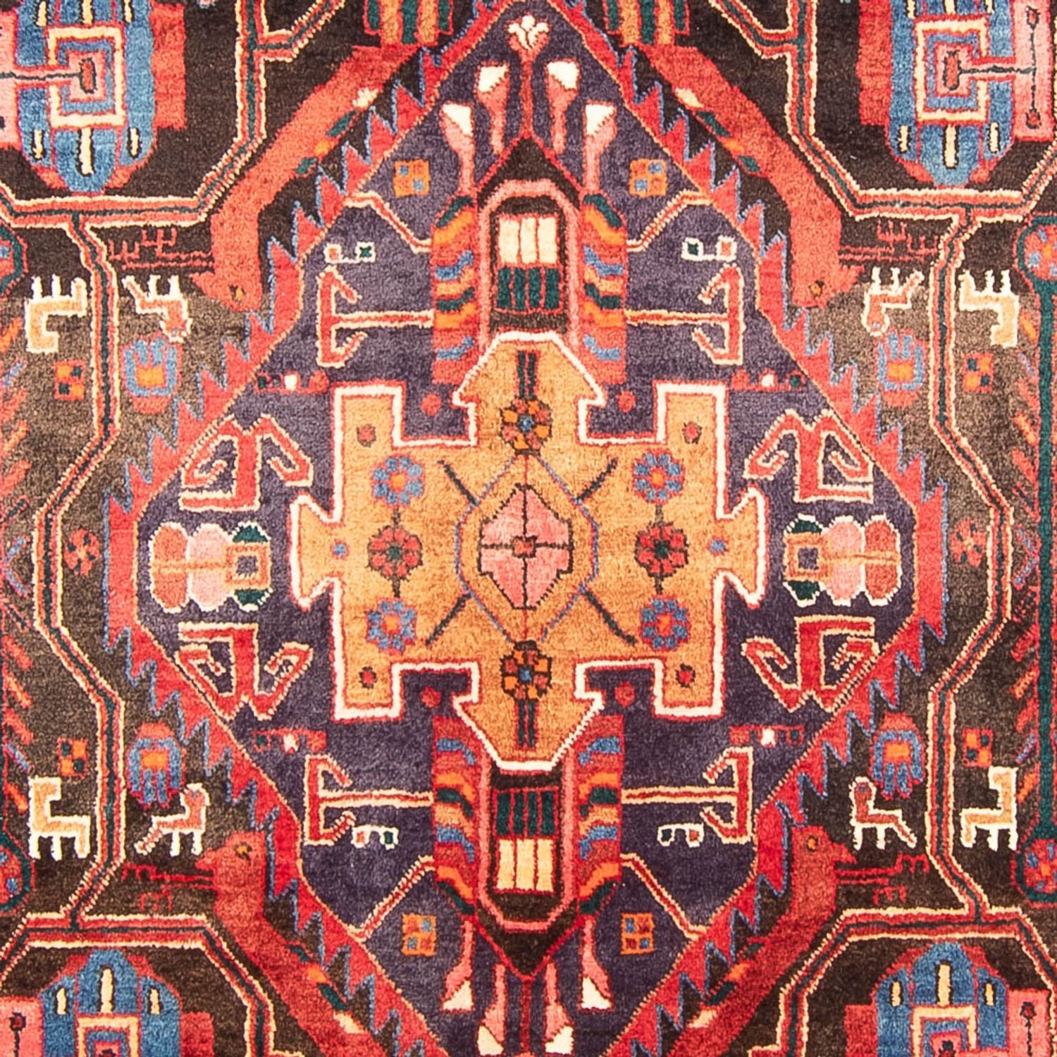 Alfombra persa - Nómada - 310 x 167 cm - azul