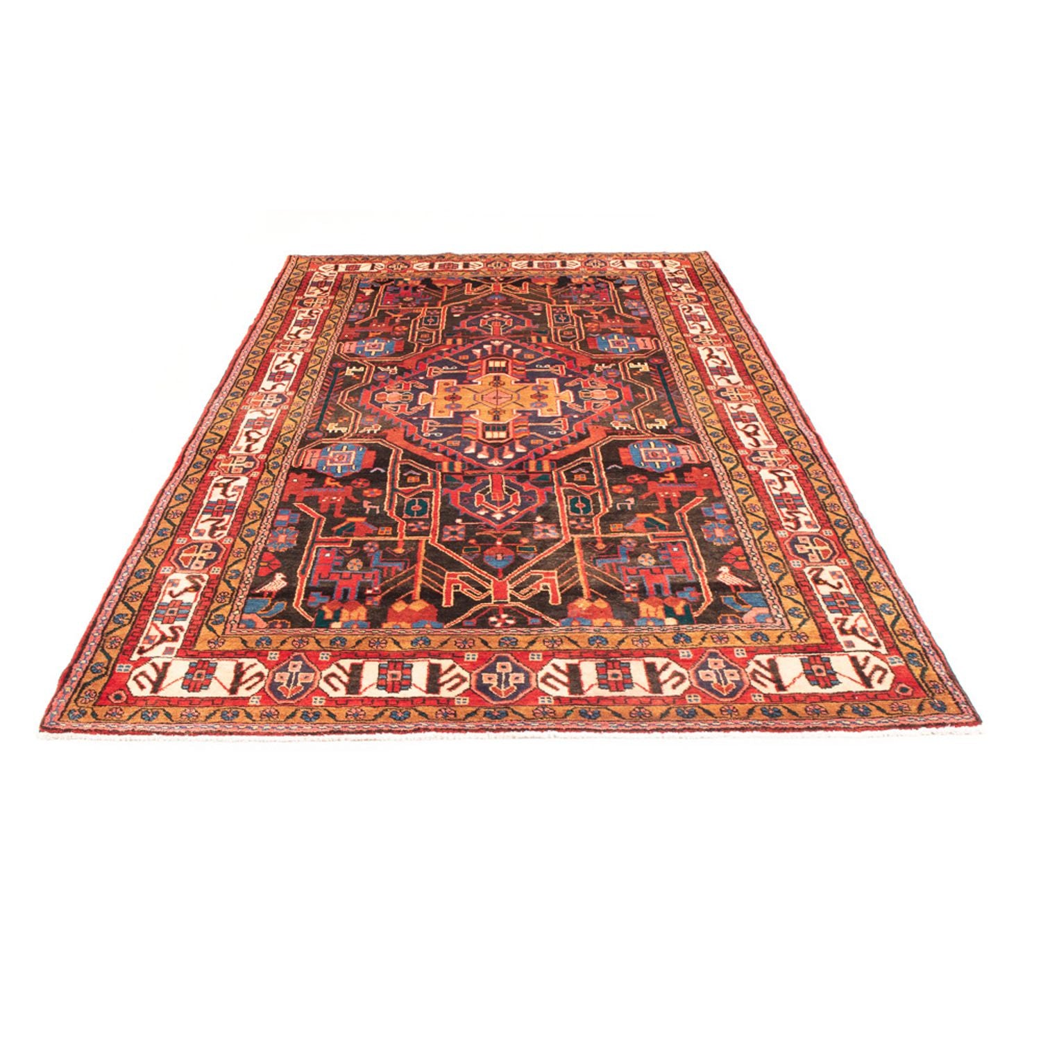Alfombra persa - Nómada - 310 x 167 cm - azul