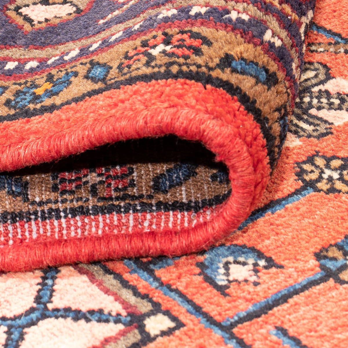 Alfombra persa - Nómada - 257 x 150 cm - rojo