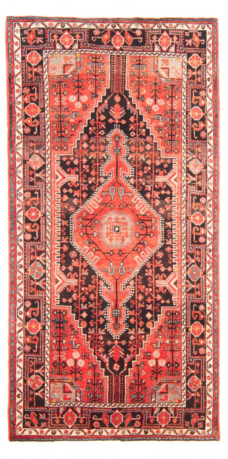 Alfombra persa - Nómada - 260 x 145 cm - azul oscuro