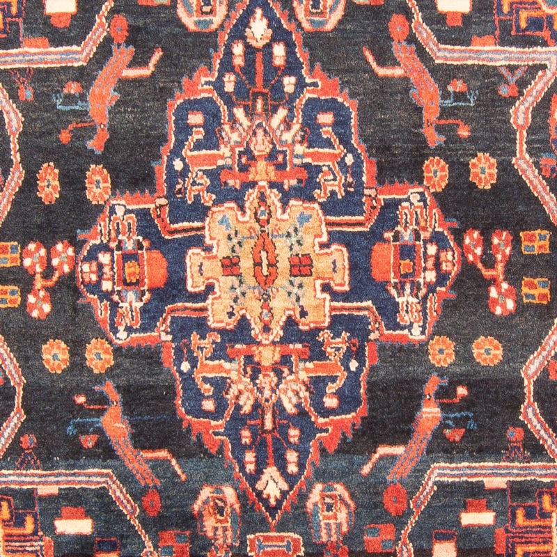 Alfombra persa - Nómada - 277 x 165 cm - azul oscuro