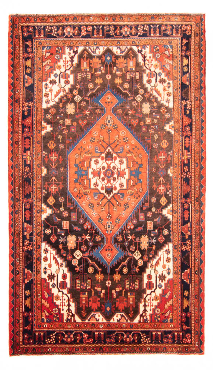 Alfombra persa - Nómada - 287 x 176 cm - azul oscuro