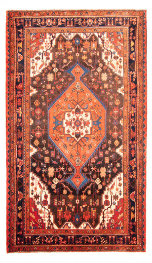 Alfombra persa - Nómada - 287 x 176 cm - azul oscuro