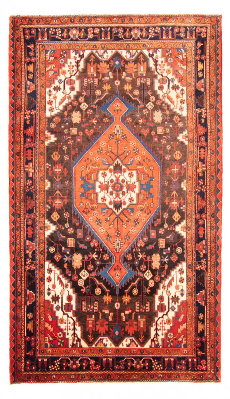 Alfombra persa - Nómada - 287 x 176 cm - azul oscuro