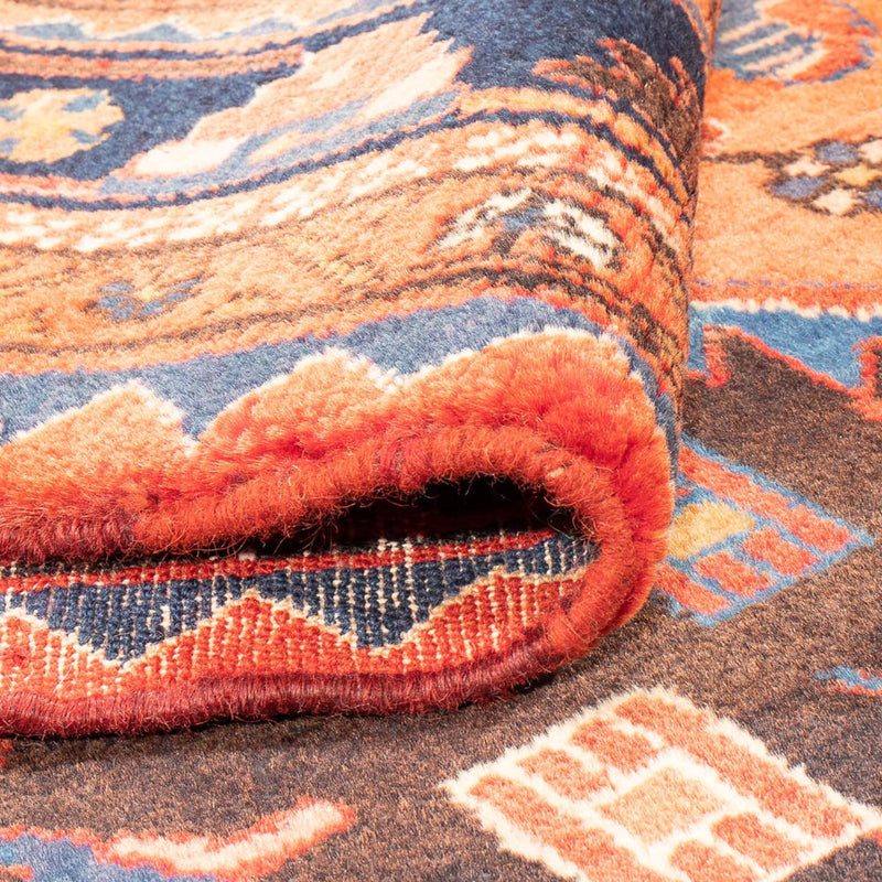 Alfombra persa - Nómada - 287 x 176 cm - azul oscuro