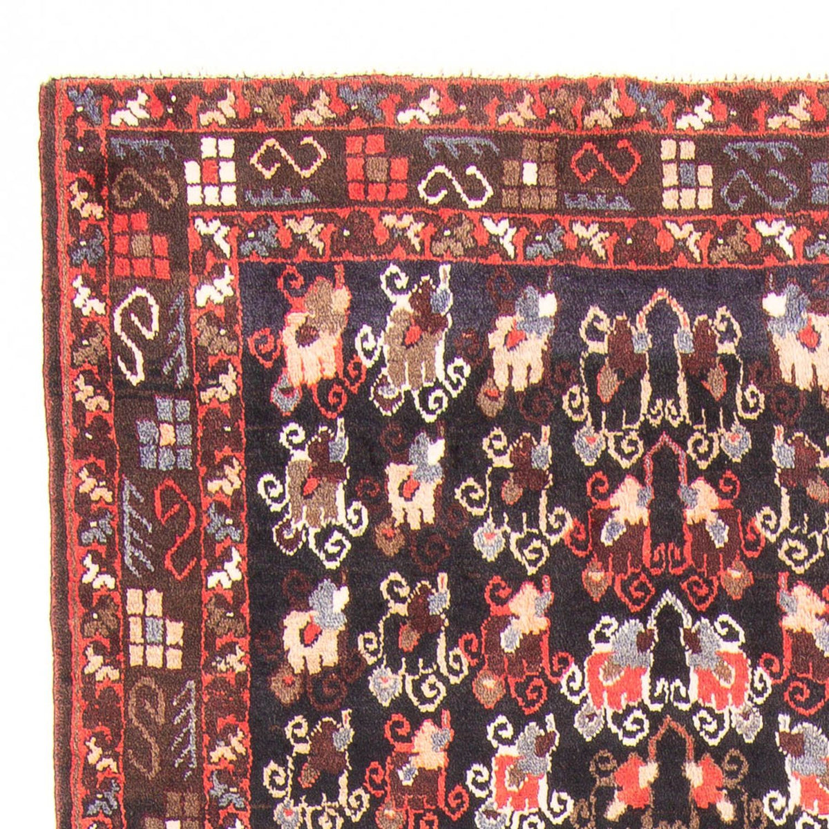 Hamadan Alfombra 140x350cm - Alfombra persa